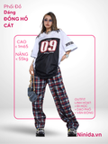  QUẦN LƯNG THUN, SUÔNG CARO, ĐỎ XANH 