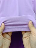  ÁO BABY TEE, FORM VỪA, TÍM 