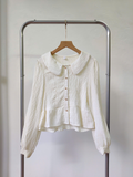  ÁO KIỂU PEPLUM, CỔ BẺ, LAI XÒE, VẢI GÂN THANH LỊCH 