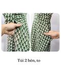  ĐẦM SILK NHÚNG SAU, lót ngực 