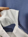  ÁO SƠ MI KIỂU LIỀN, PHỐI TAY DÀI THANH LỊCH 