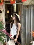  ÁO YẾM CROP 
