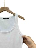  ÁO BA LỖ, FORM ÔM, TANKTOP TRẮNG 
