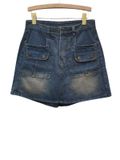  SHORT VÁY , 2 TÚI TRƯỚC, RÊU WASH, BIGSIZE 