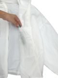  KHOÁC DÙ TÚI TRONG, TÚI HỘP , 2 LỚP , trắng 