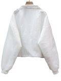  KHOÁC DÙ TÚI TRONG, TÚI HỘP , 2 LỚP , trắng 