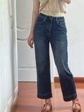  QUẦN JEAN GIÃN (105 CM) WASH XANH ĐẬM, BIGSIZE 