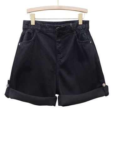  QUẦN SHORT JEAN, XẮN LAI, BIGSIZE, ĐEN 