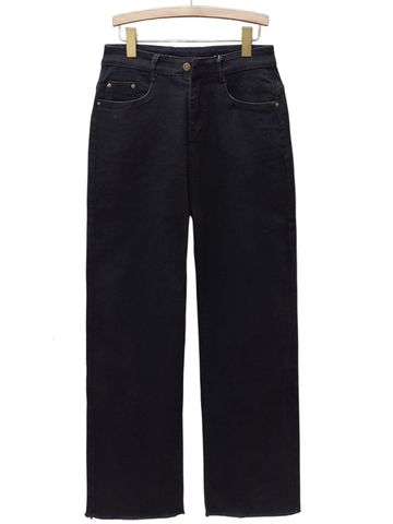  JEAN ỐNG ĐỨNG, GIÃN, BIGISZE, ĐEN 