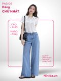  ÁO CỔ BẺ PHỐI NÚT, BASIC , TRẮNG 
