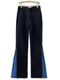  QUẦN JEAN DÀI 110 CM , ĐỨNG, ỐNG KIỂU, ĐEN 
