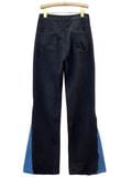  QUẦN JEAN DÀI 110 CM , ĐỨNG, ỐNG KIỂU, ĐEN 