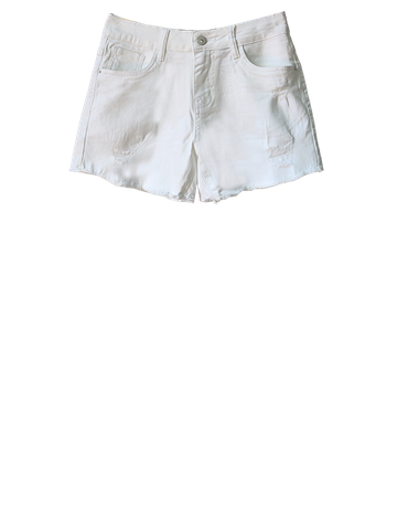  SHORT TRẮNG MÀI RÁCH NHẸ, CO GIÃN VNXK 