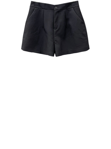  QUẦN SHORT VẢI, CƠ BẢN, BIGSIZE, ĐEN 
