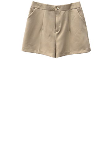  QUẦN SHORT VẢI, CƠ BẢN, BIGSIZE, KEM 