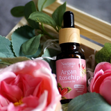  Tinh dầu dưỡng da thiên nhiên tinh chất cao Argan & Rosehip thương hiệu Nugania 