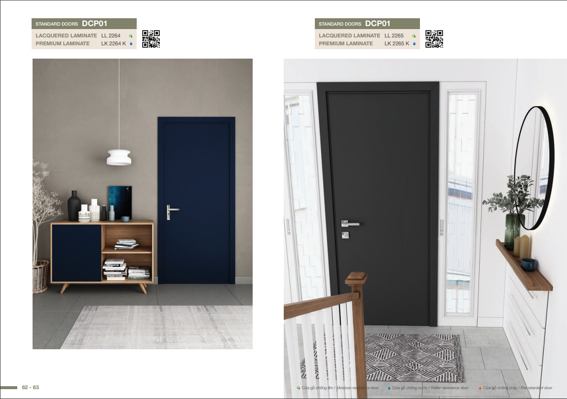 Standard Doors DCP LL2264 LL 2265 HDdekor