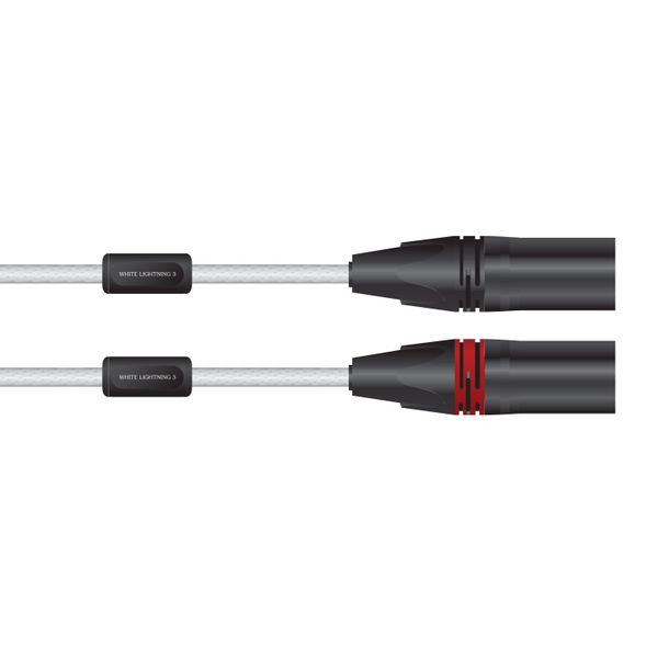 DÂY TÍN HIỆU WHITE LIGHTNING SERIES 3 - 1m RCA/XLR- nghiathuy