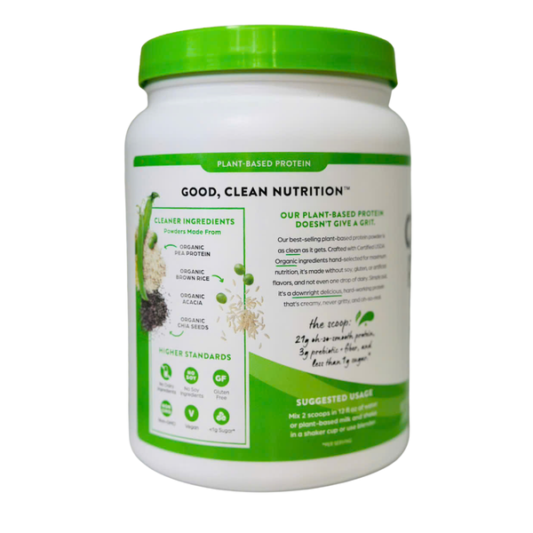 Bột protein hữu cơ không ngọt Orgain 720g