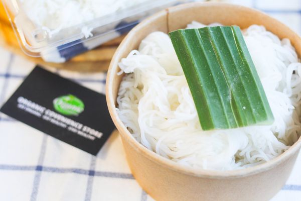 Bún tươi làm từ gạo hữu cơ orgarice - hộp 1kg