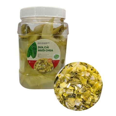 Dưa cải muối chua Bếp O - hộp 500g