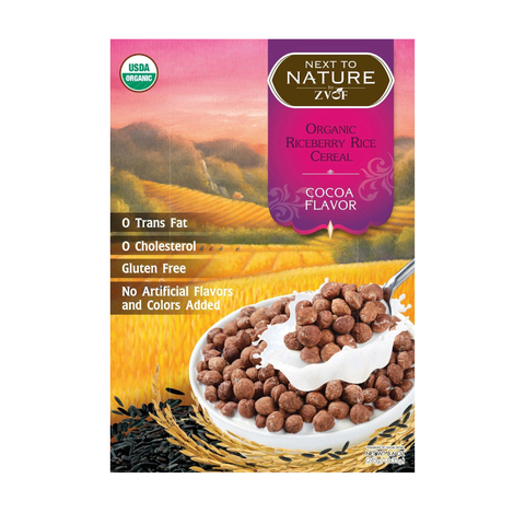 Ngũ cốc gạo tím hữu cơ Zvof vị ca cao 35g x 7 gói (Từ 18 tháng tuổi)