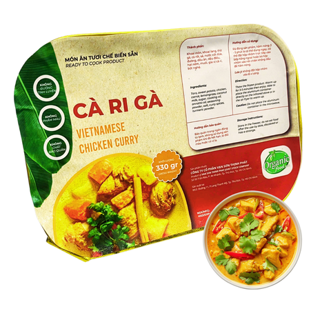 Cà ri gà Bếp O hộp 330gram