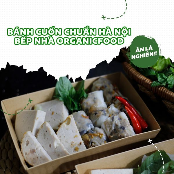 Bánh cuốn nhân thịt heo Bếp O 500g