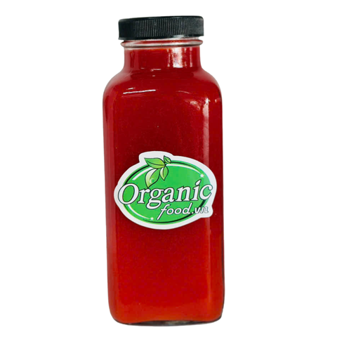 Nước ép táo, củ dền, dưa leo, cam, gừng hữu cơ- Red Juice