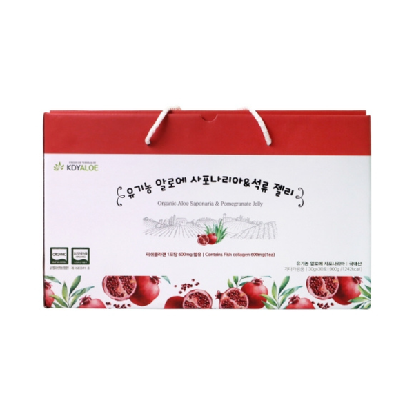 Thạch Nha Đam sâm Lựu Đỏ Hữu Cơ set 30 gói