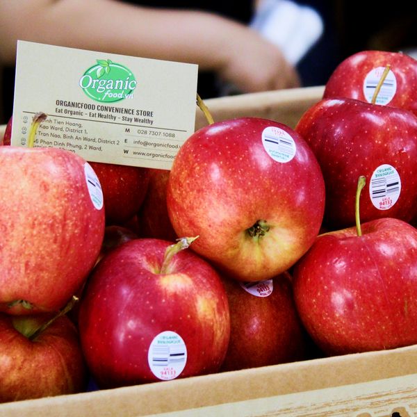 Táo Gala hữu cơ Mỹ