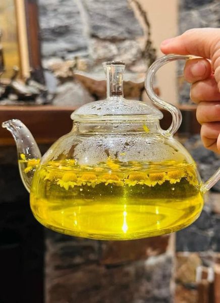 Combo trà hoa cúc giống cổ và kỷ tử hữu cơ