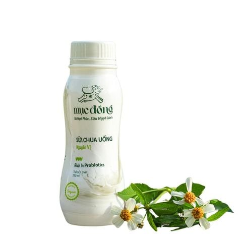 Sữa Chua Uống Mục Đồng Hữu Cơ - Chai