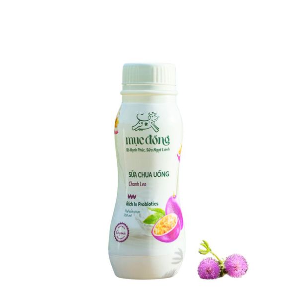 Sữa Chua Uống Mục Đồng Hữu Cơ - Chai