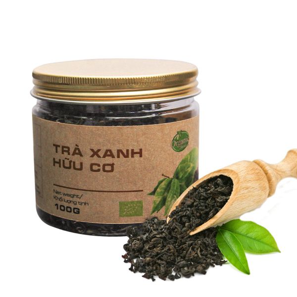 Trà xanh hữu cơ 100g