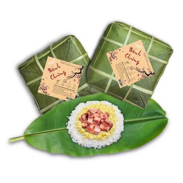 [set truyền thống 1] hộp quà bánh chưng
