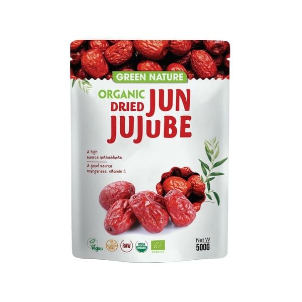 TÁO ĐỎ JUN HỮU CƠ GREEN NATURE 500G