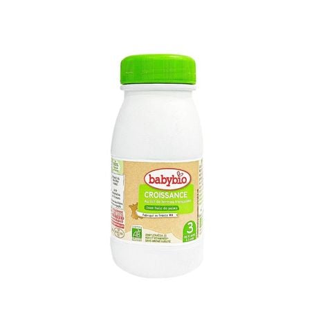 Sữa dinh dưỡng tăng trưởng hữu cơ Babybio 250ml (10 tháng - 36 tháng)