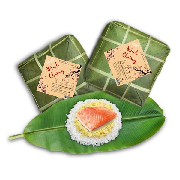 [set truyền thống 3] hộp quà bánh chưng