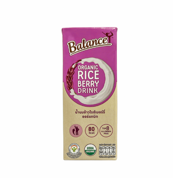 SỮA GẠO TÍM HỮU CƠ BALANCE - 180ML (HOP)