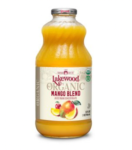 Nước ép hỗn hợp xoài hữu cơ Lakewood 946ml