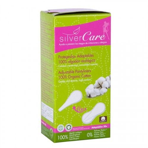 Băng vệ sinh hữu cơ hàng ngày Anatomical Silvercare 30 miếng