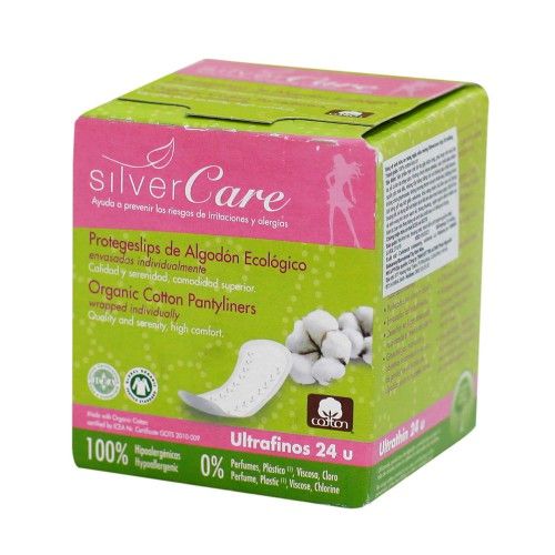 Băng vệ sinh hữu cơ hàng ngày siêu mỏng Silvercare hộp 24 miếng