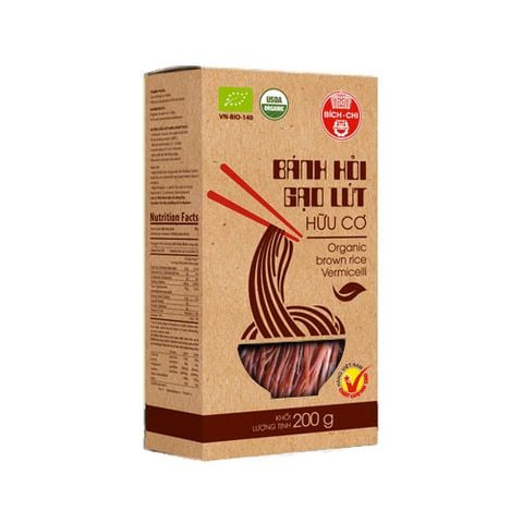 Bánh hỏi gạo lứt hữu cơ Bích Chi 200g