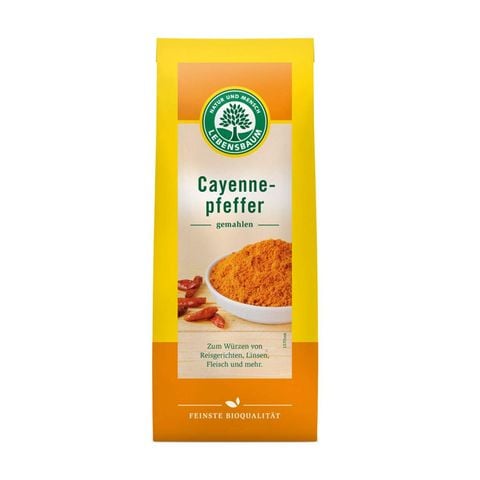 Bột ớt Cayenne hữu cơ Lebensbaum 50g