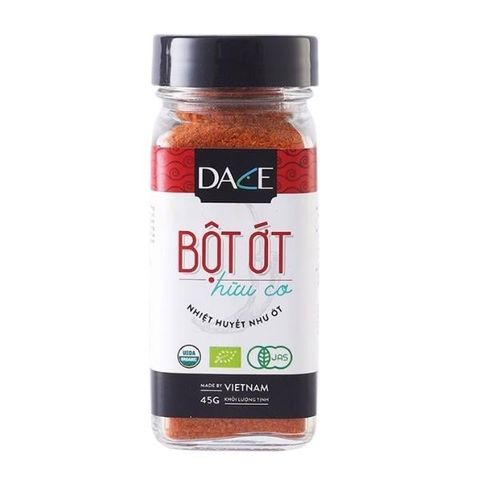 Bột ớt hữu cơ Dace 45g