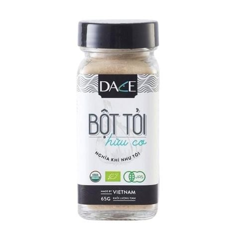 Bột tỏi hữu cơ Dace