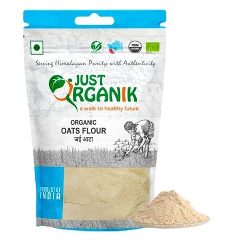 Bột yến mạch hữu cơ Just Organik 500g