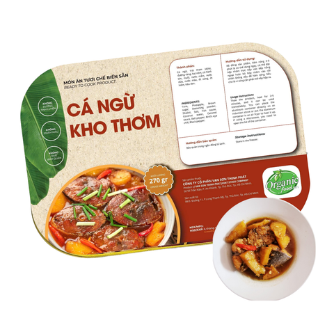 Cá ngừ kho thơm Bếp O hộp 270g