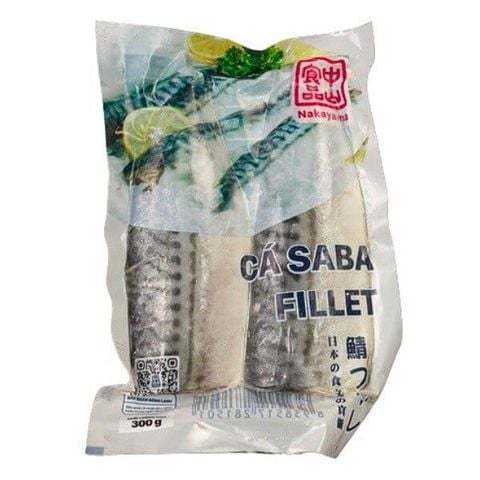 Cá saba fillet nakayama 300gr